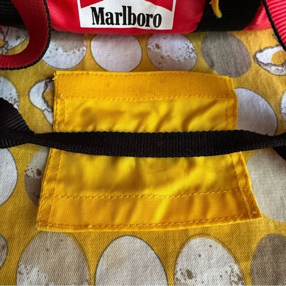 Vintage 90s red Marlboro Cigarettes insulated lunchbox